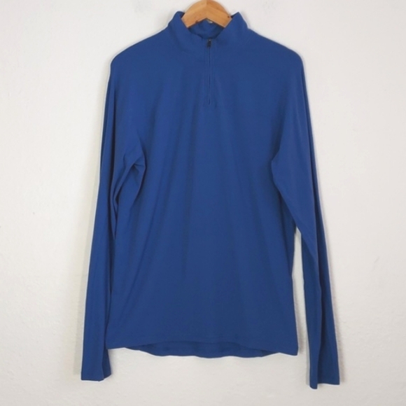 lululemon athletica Other - Lululemon Men's Quarter Zip Blue Size Large